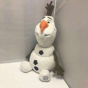 Disney Store Genuine Original Authentic Frozen Olaf Snow Man Stuffed Plush 17"